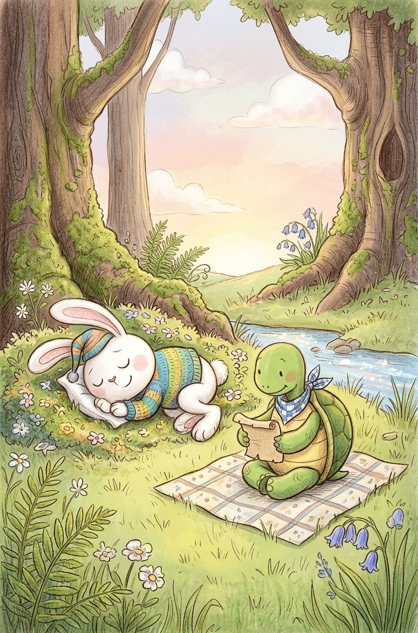Children illustration style example