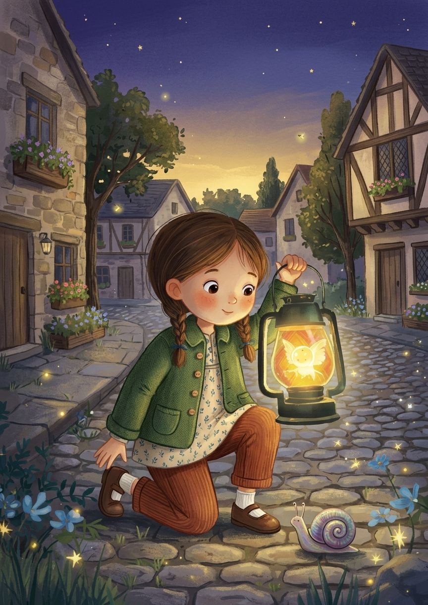 Fiction illustration style example