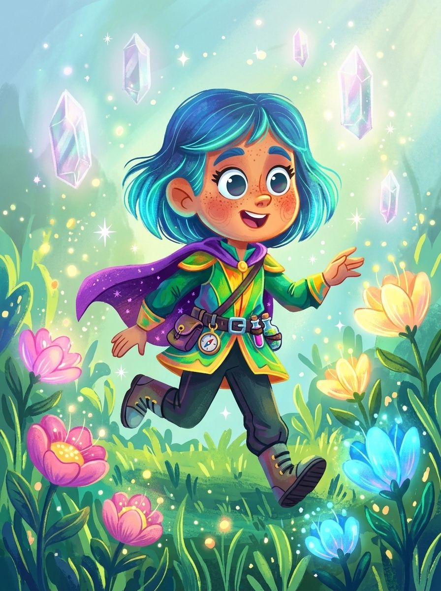 Fiction illustration style example
